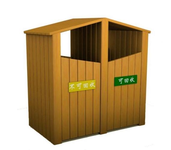厂家供应户外市政塑木环保垃圾箱,款式规格随定